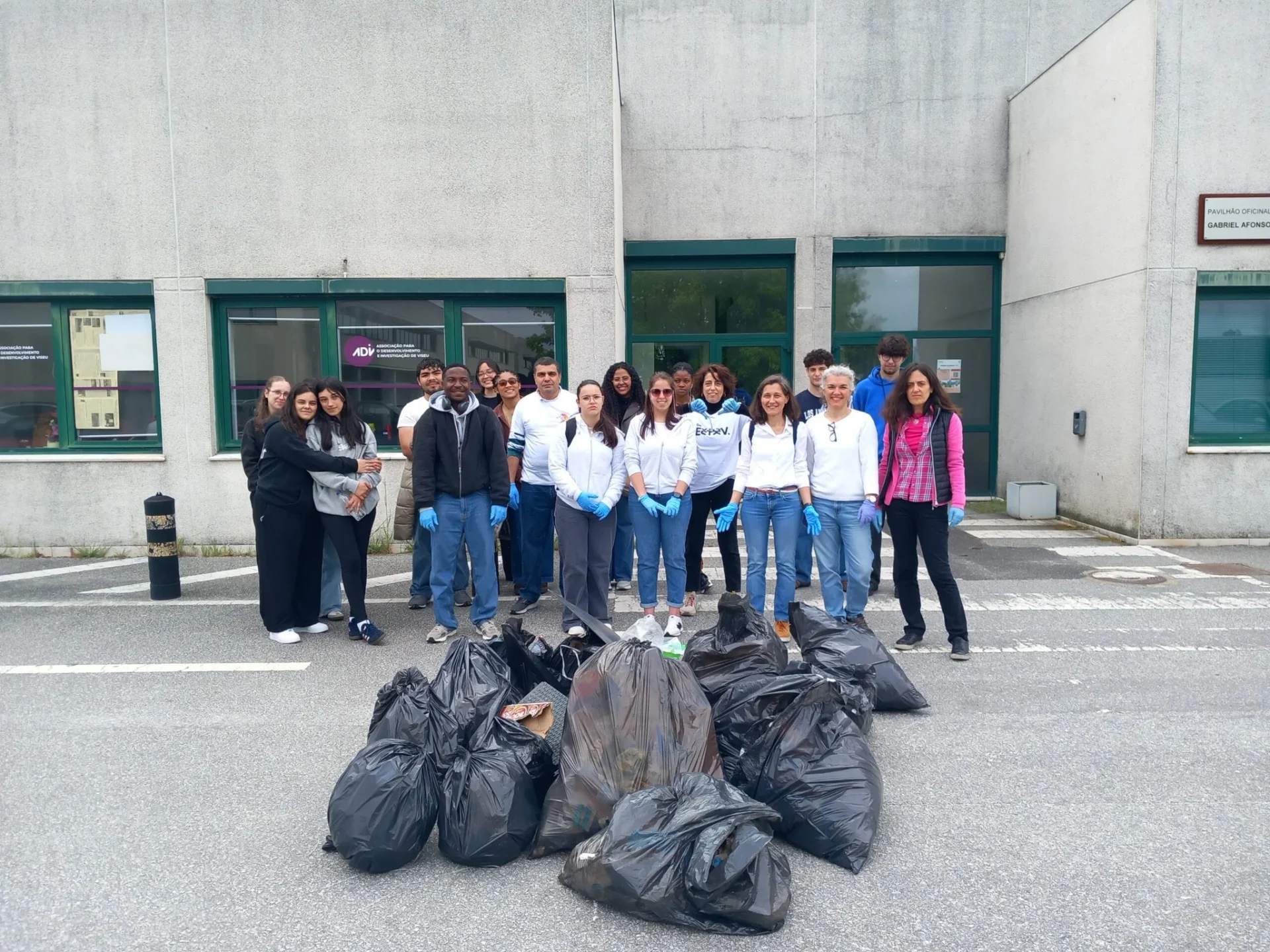 Polytechnic of Viseu participates in the Plogging Challenge Portugal - Diário de Viseu