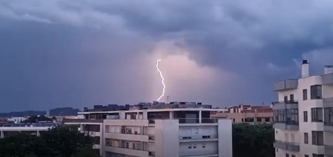 Trovoada Viseu Norte