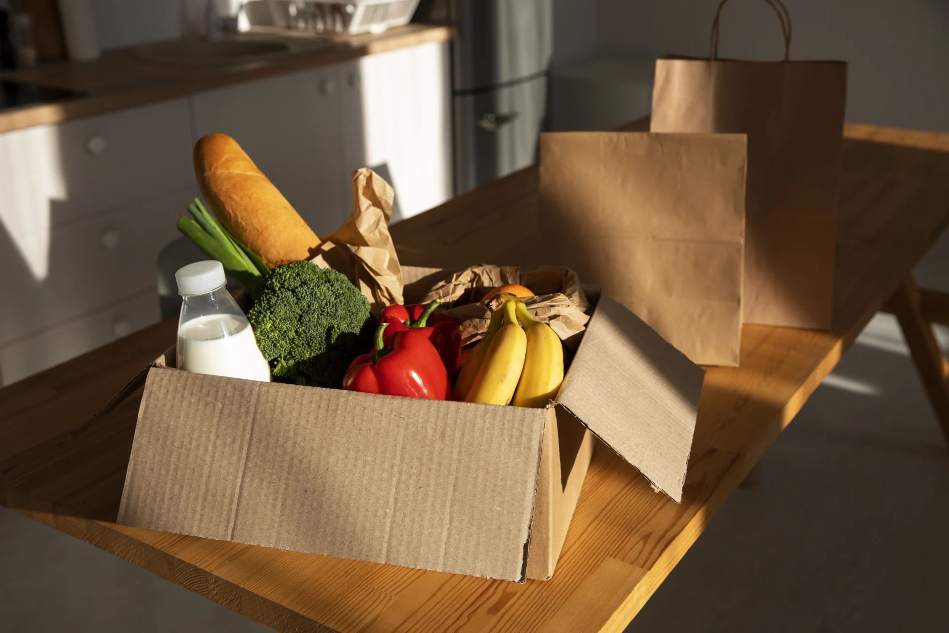 Cesto Com Alimentos Cabaz