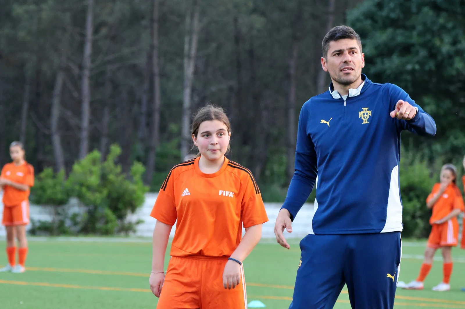 Futebol Feminino Francisco Neto Esteve Em Viseu Numa A&ccedil;&atilde;o De Forma&ccedil;&atilde;o Em Viseu Fito Af Videu