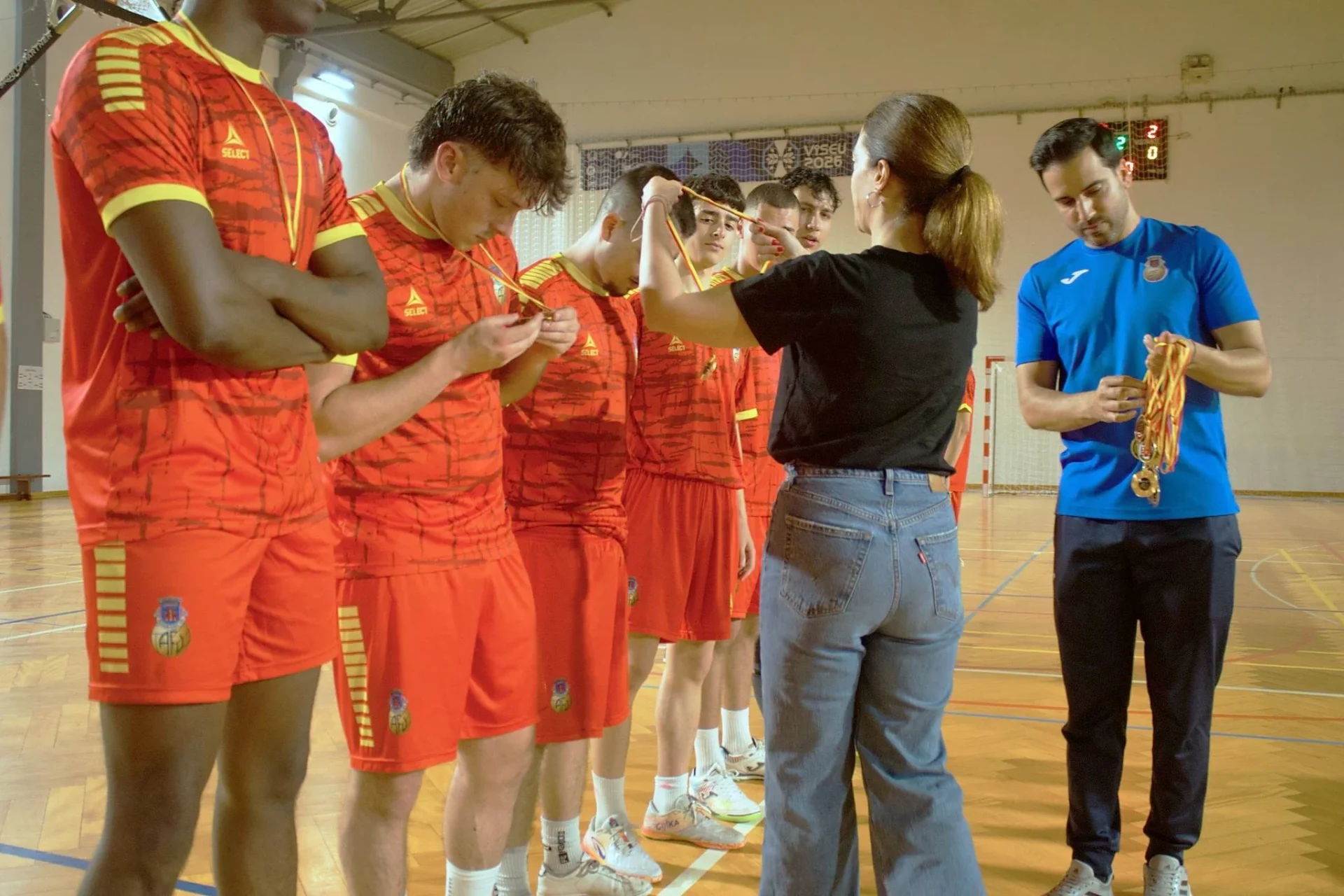 Futsal Acad&eacute;mico Atl&eacute;tico Viseense Vence 4 &ordf; Edi&ccedil;&atilde;o Do Torneio Ipv Afv Foto Ipv