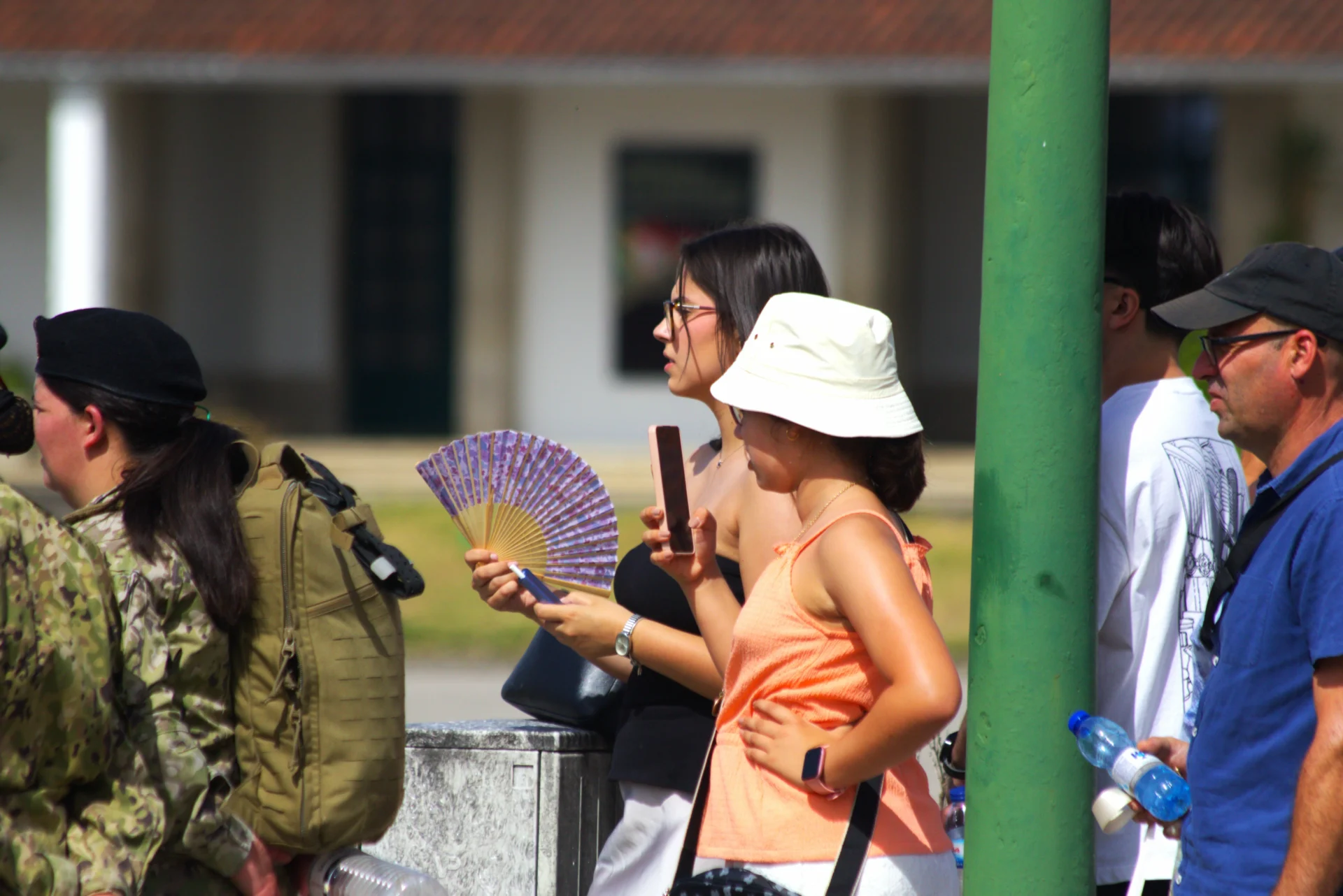 Calor Leque Tempo