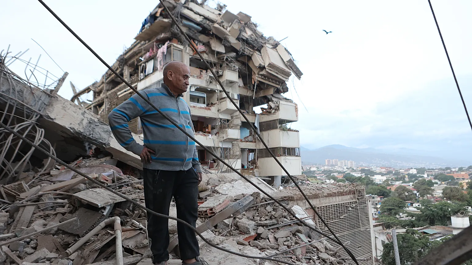 Destruição Sismo