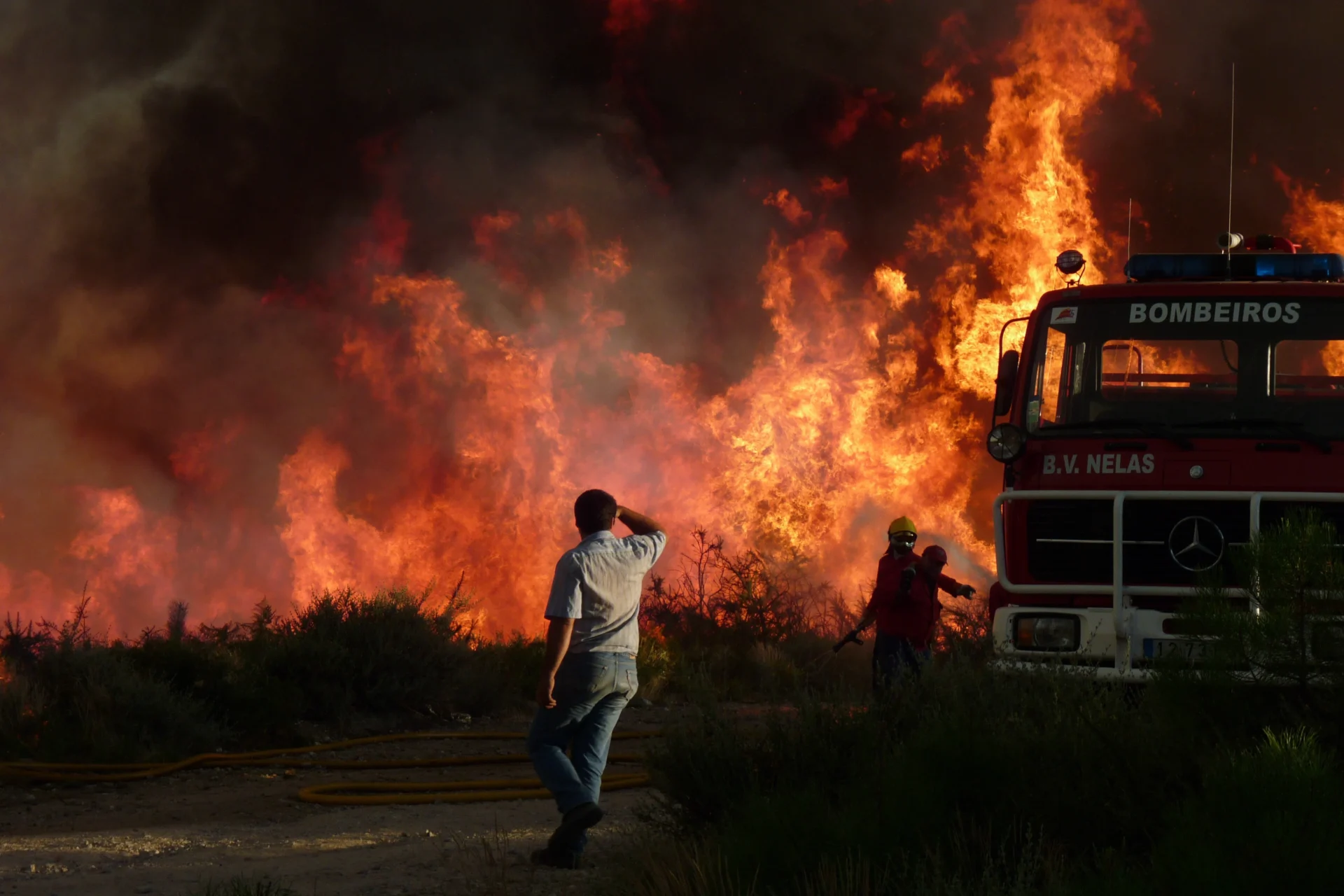 Incendio Chas De Tavares Mangualde 5