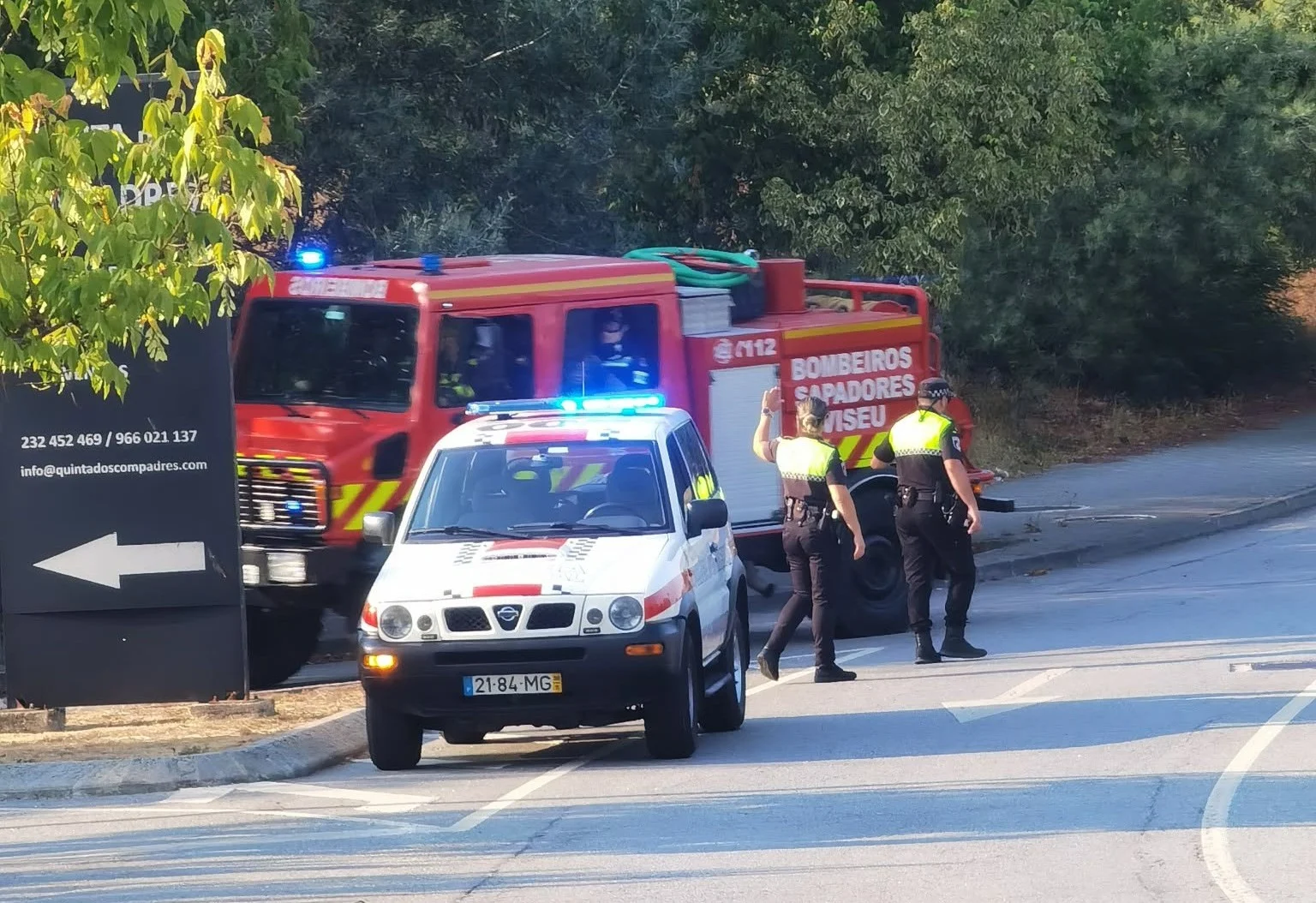 Inc&ecirc;ndio Pascoal Viseu Gnr