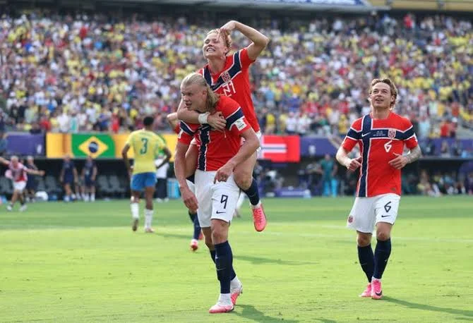 Norway Beats Brazil