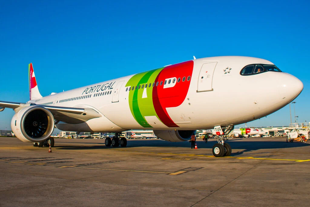 Avião Tap Lajes