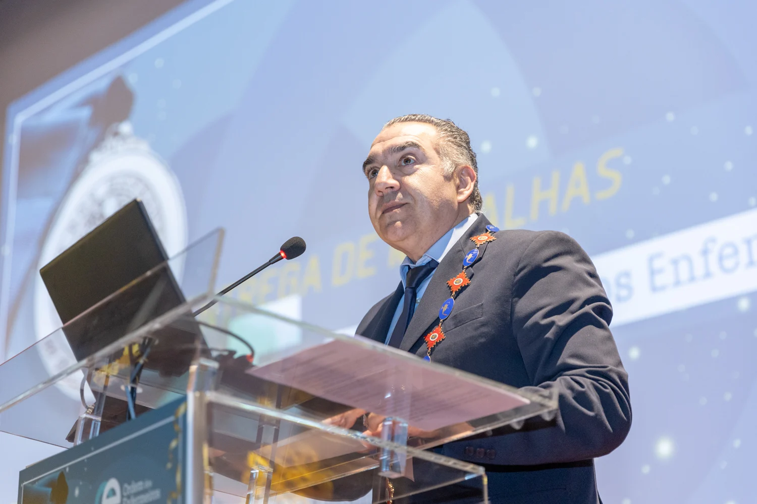 Bastonáro Enfermeiros Luis Filipe Barreira