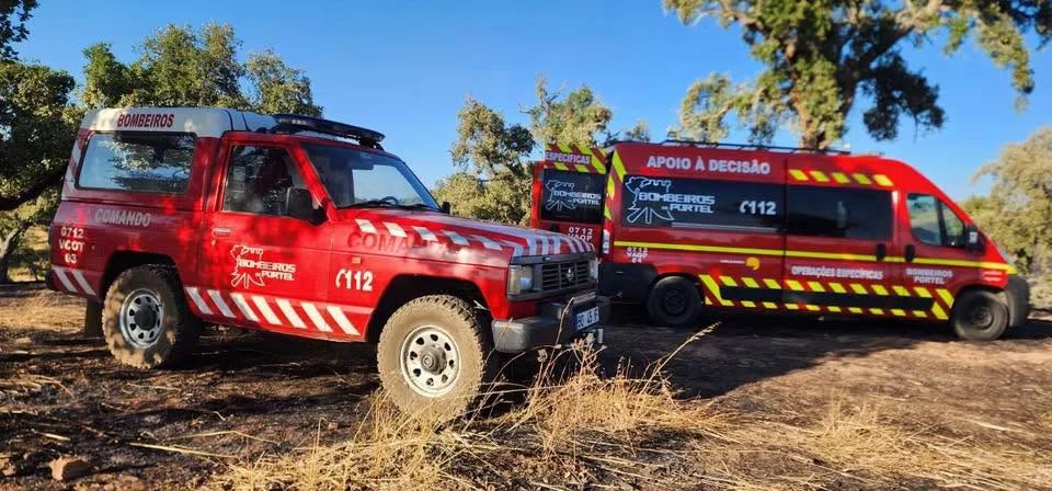 Bombeiros Portel Afogamento