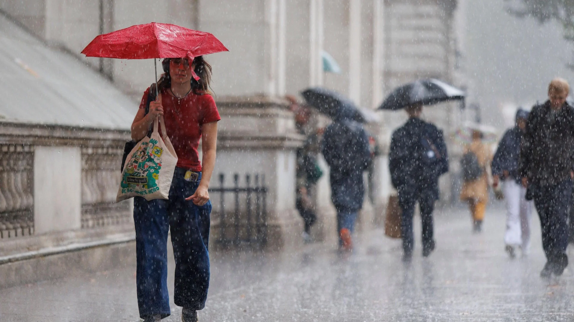 Chuva Mau Tempo Vento Forte