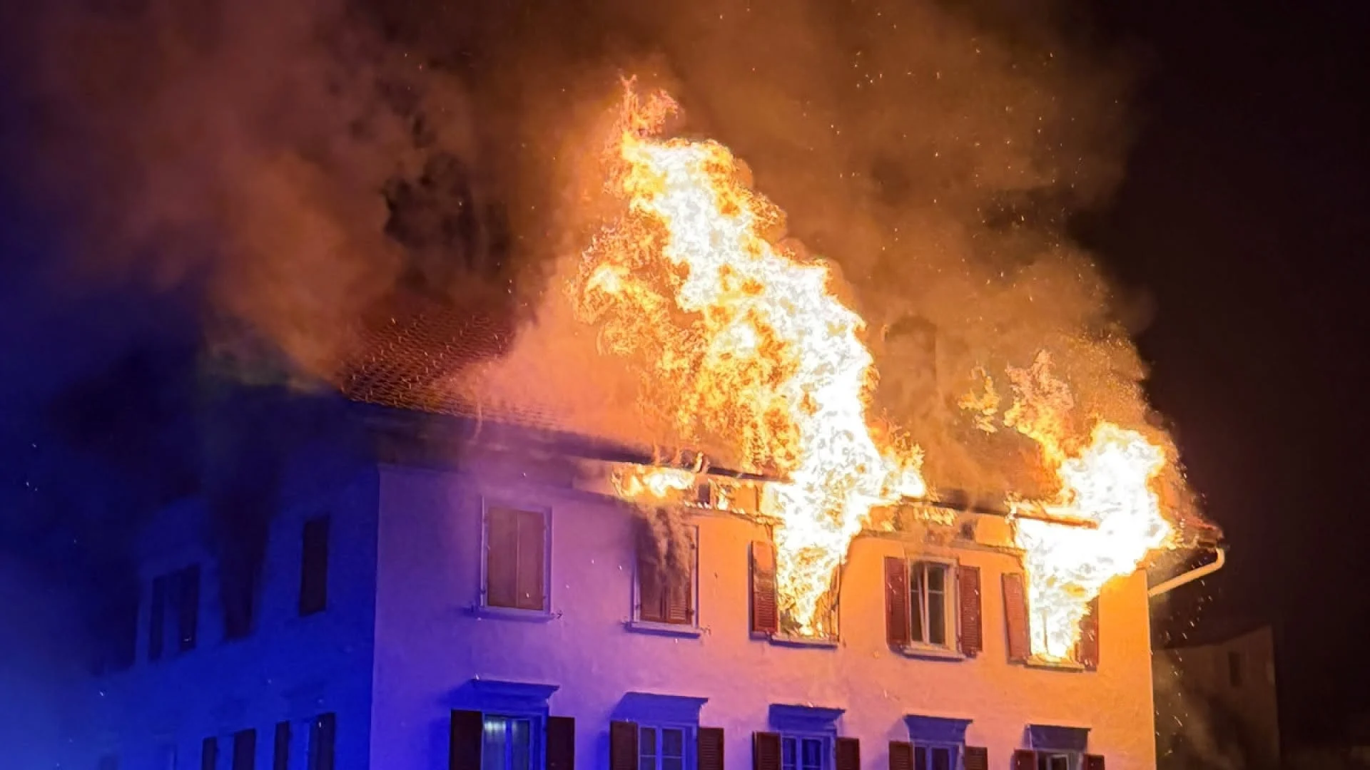 Incendio Suiça