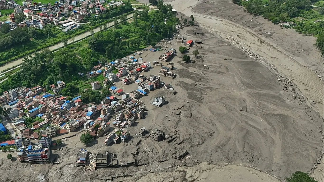 Inunda&ccedil;&otilde;es Nepal Ap