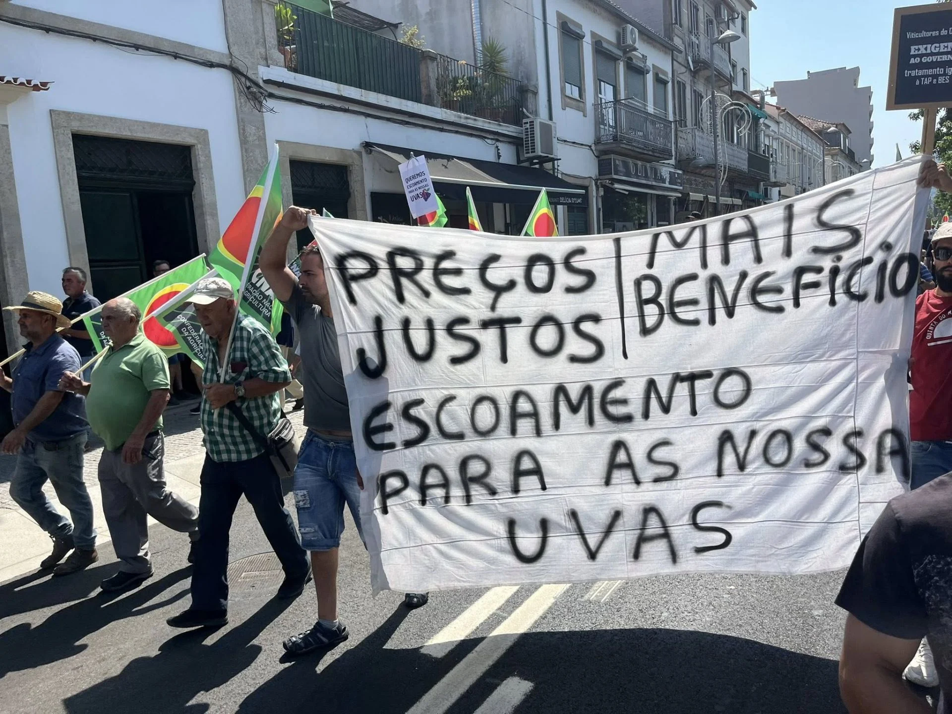 Manifestação Viticultores Do Douro
