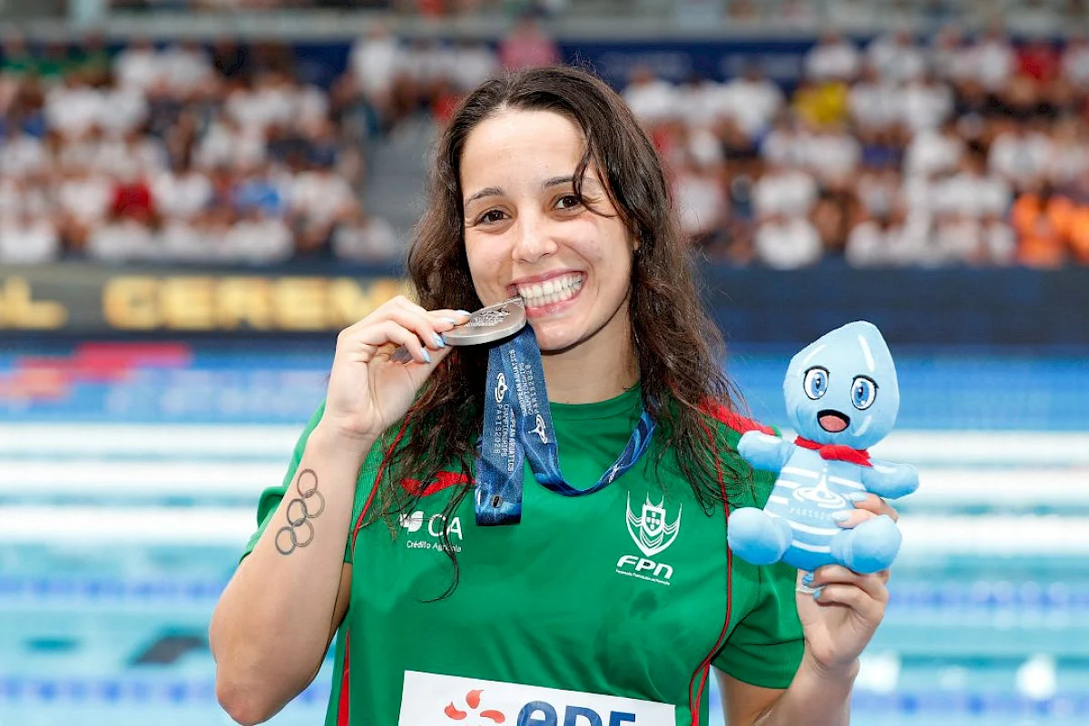 Nadadora Camila Rebelo