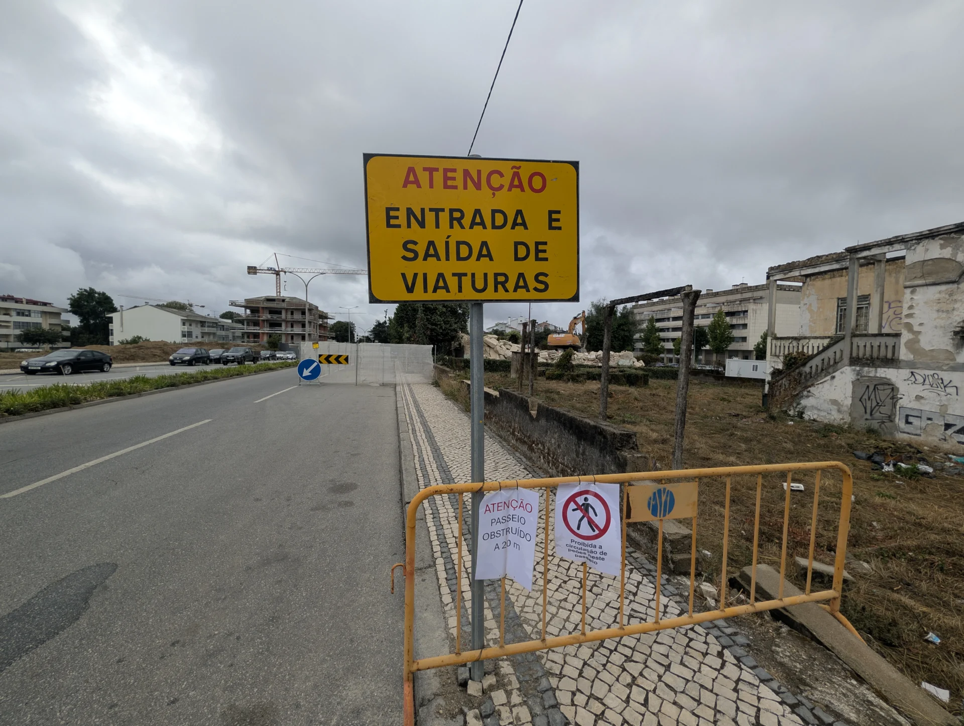 Obra Rua Pedras Alçadas3