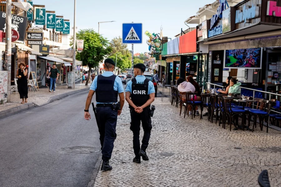 Policia Atropelamento Albufeira