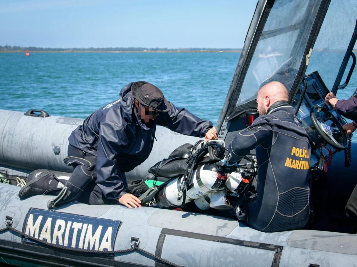 Policia Maritima Realiza Operacao Mergulhao Na Ria De Aveiro