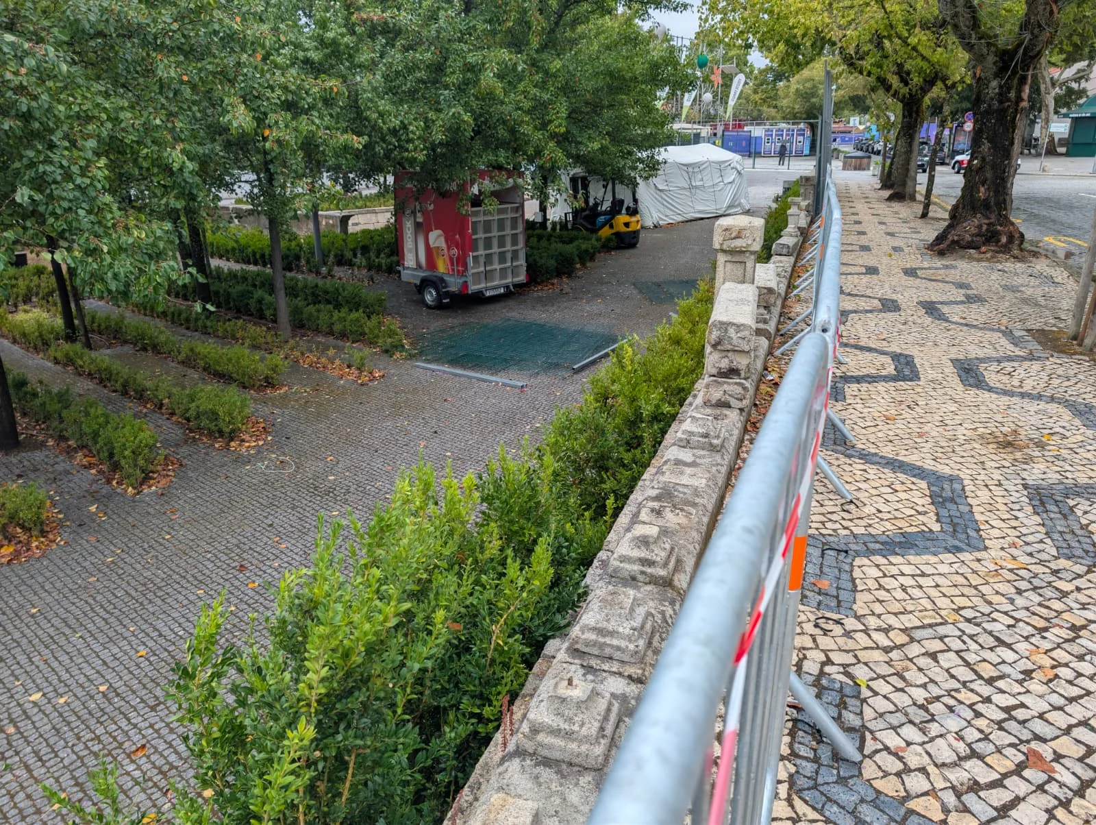 Queda Muro Recinto Feira São Mateus