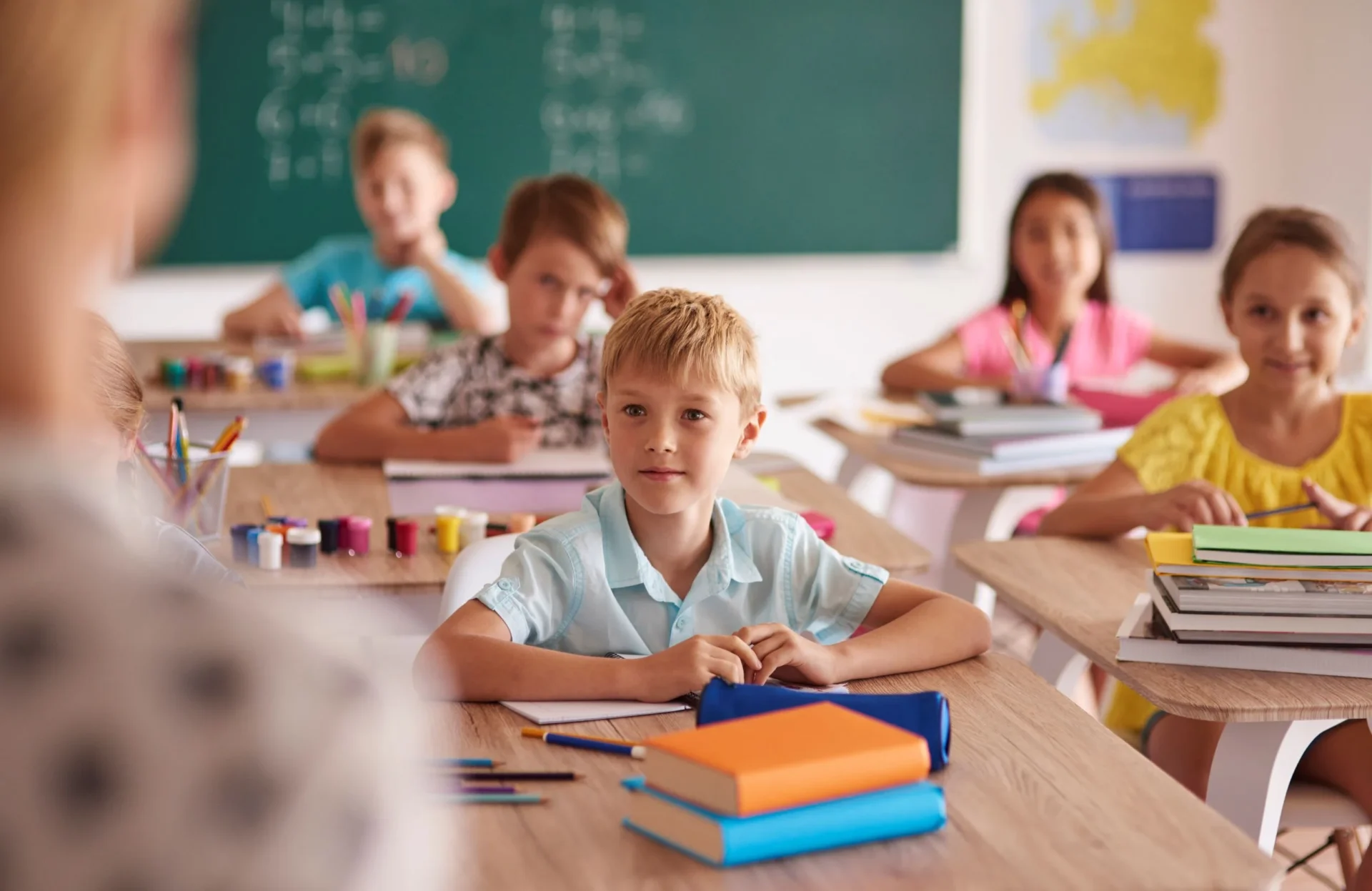 Alunos Aulas Escola