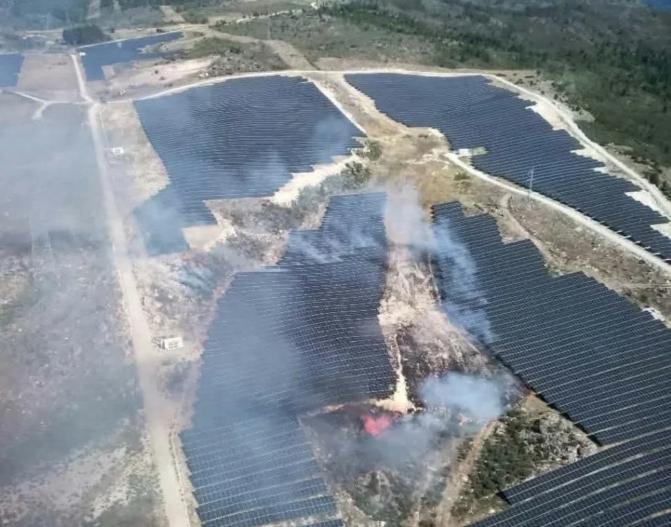 Incêndio Painéis Solares Moimenta