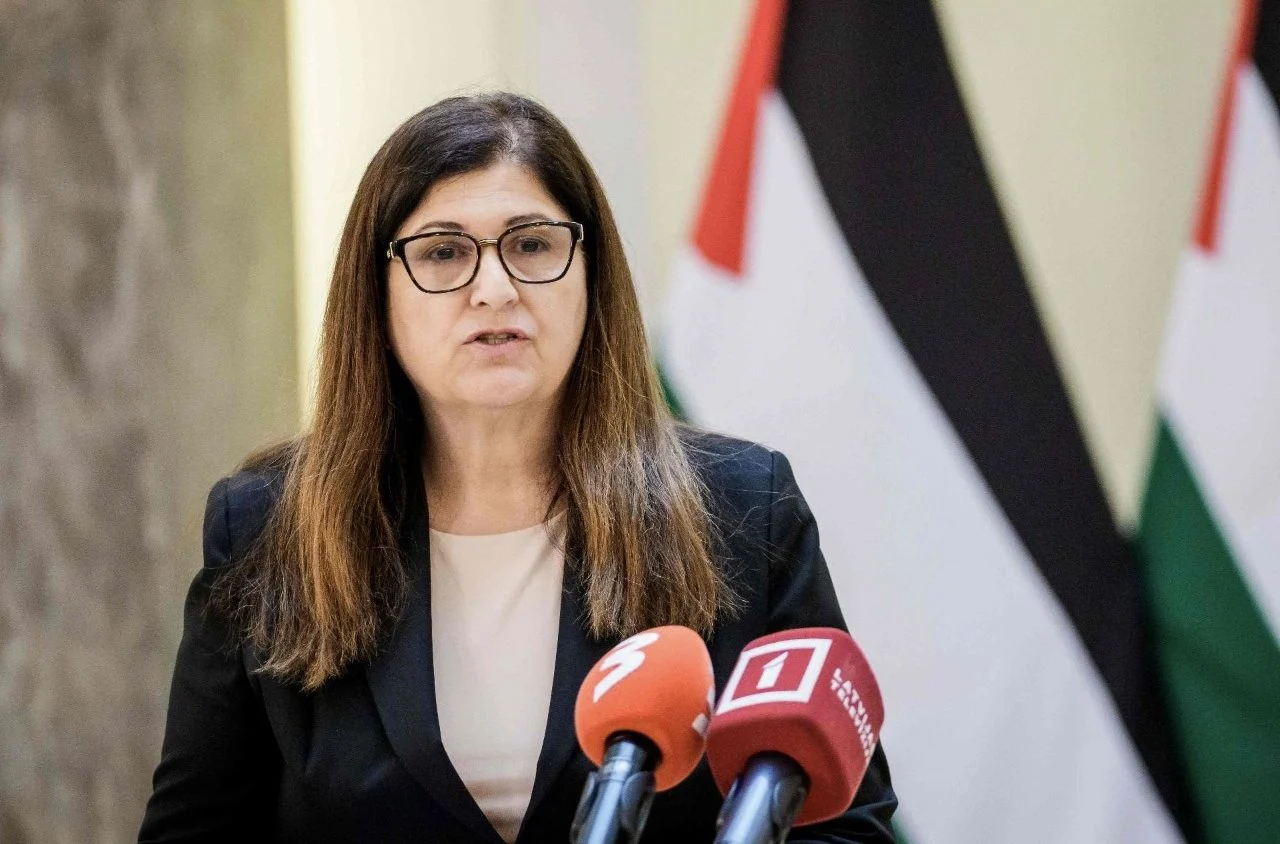 Ministra Dos Negócios Estrangeiros E Expatriados Da Palestina Varsen Shahin