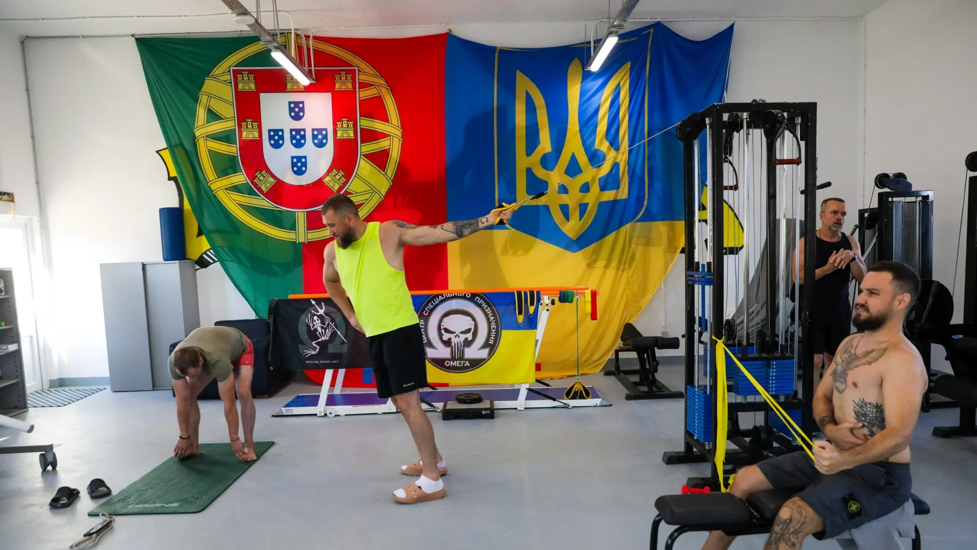 Centro Reabilitacao Em Ourem Feridos Guerra