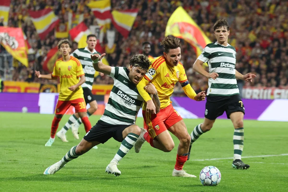 Lens Sporting Liga Campeões