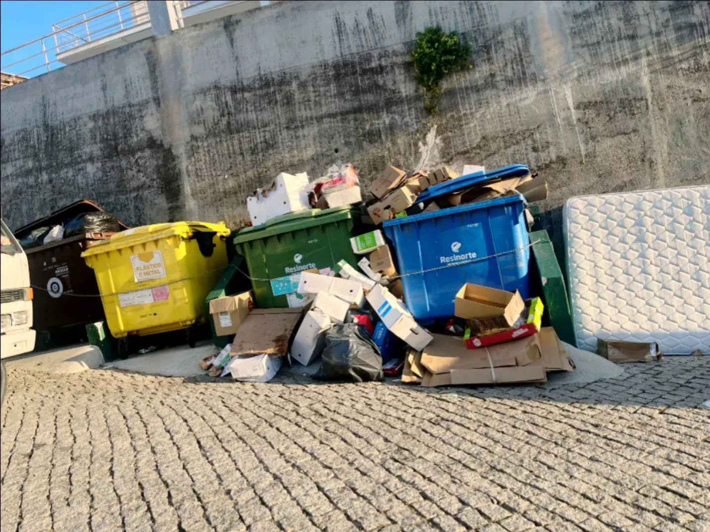 Lixo Folgosa Douro