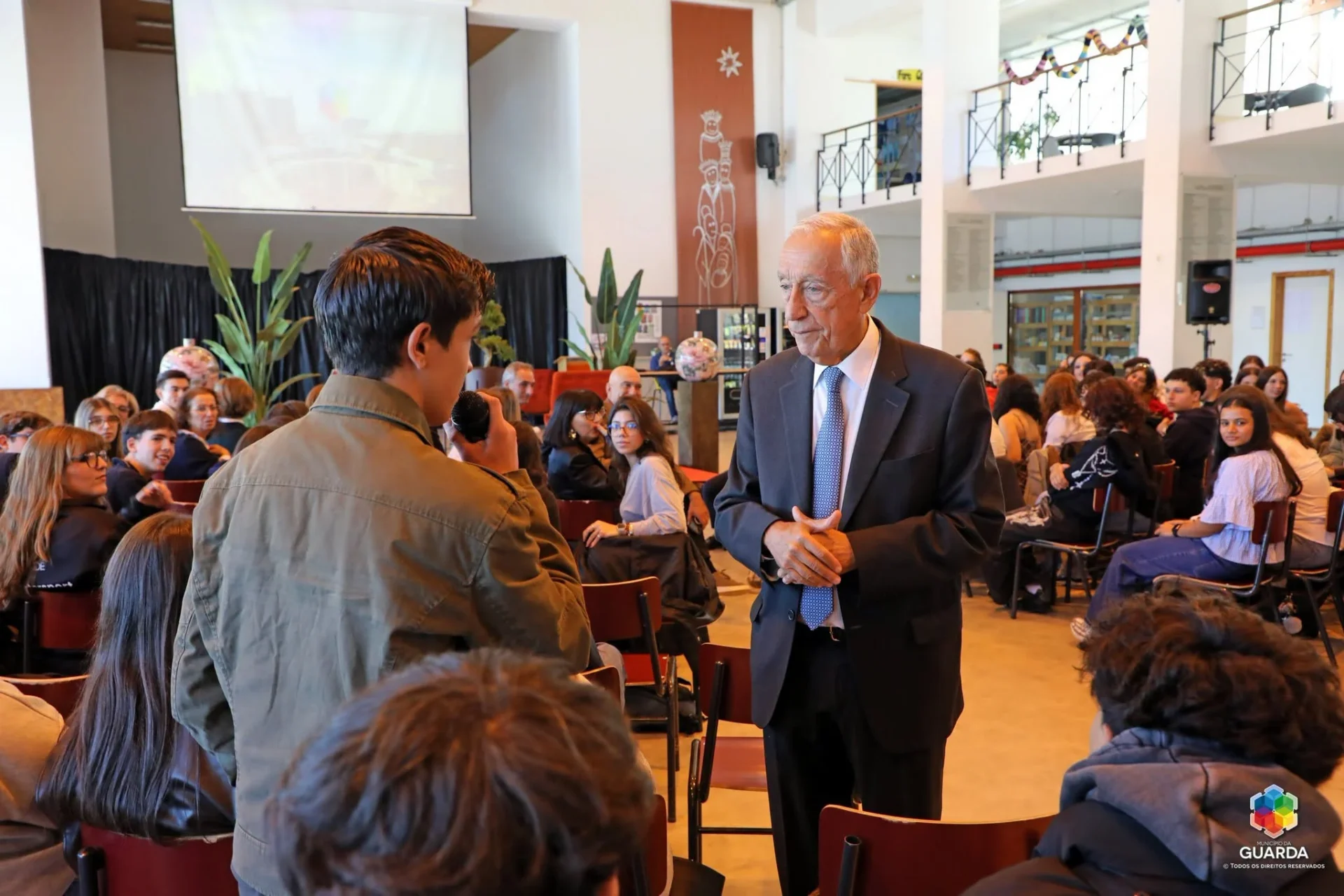 Marcelo Rebelo Sousa Aula Guarda