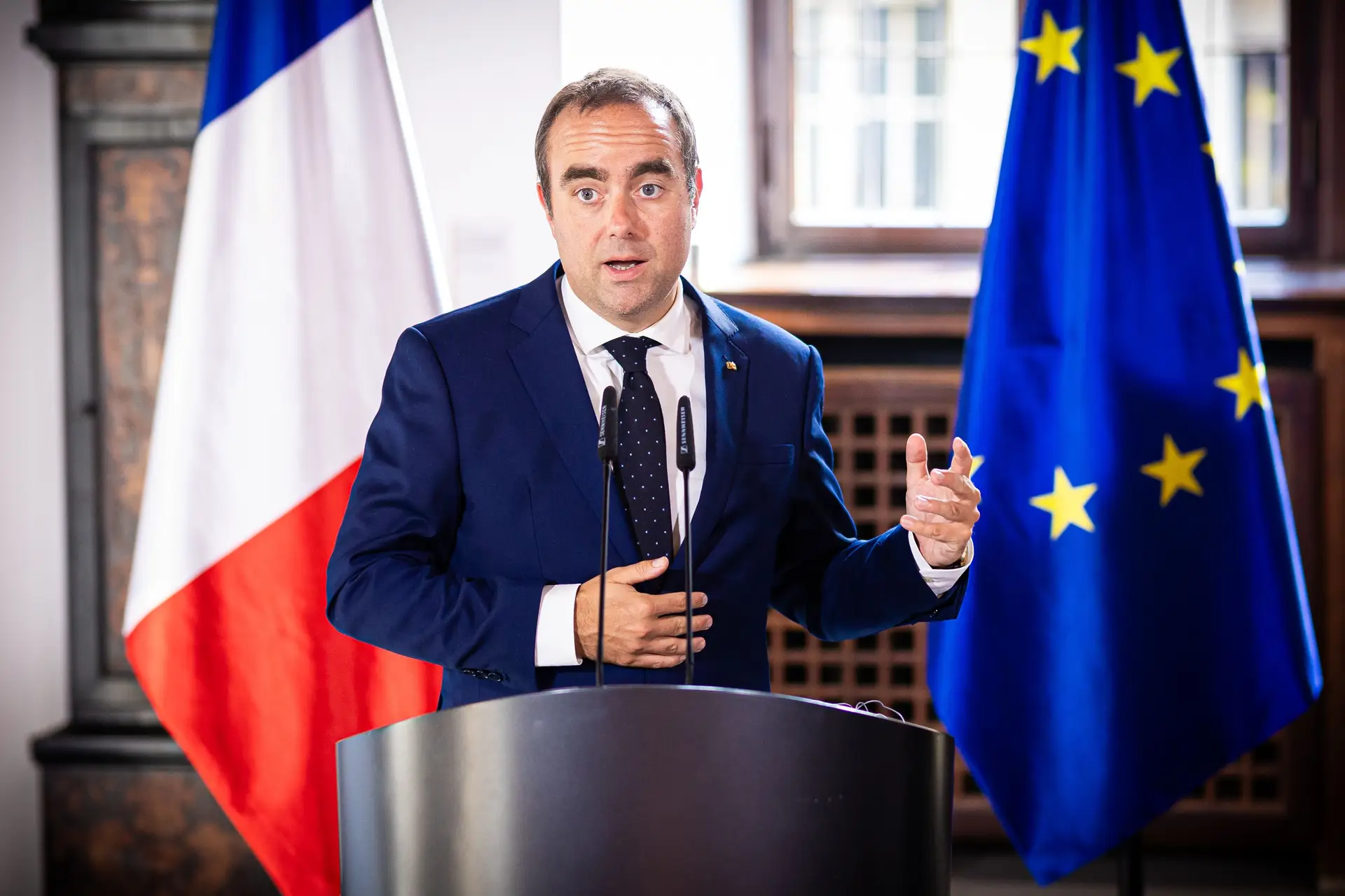Ministro Francês Sébastien Lecornu