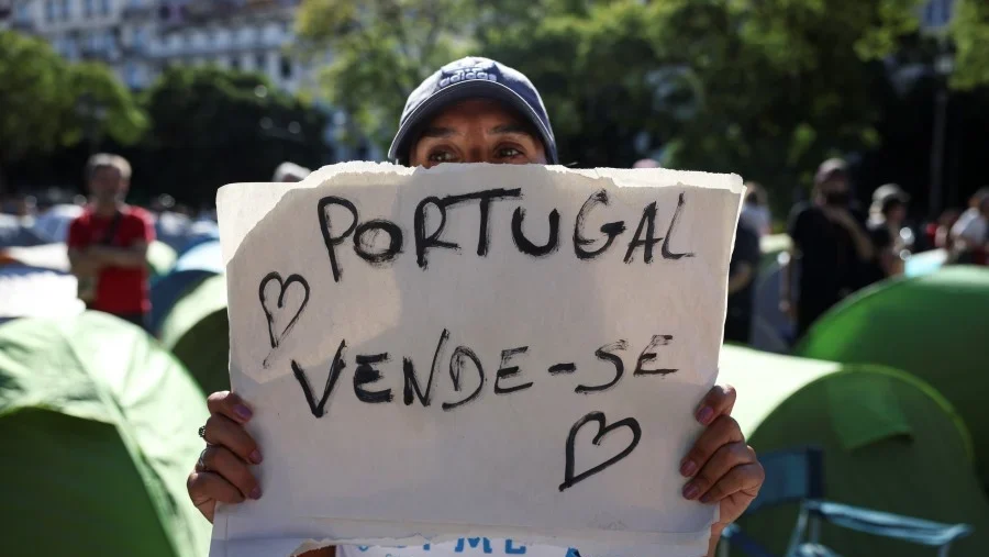 Portugal Vende Se Protesto Habitacao