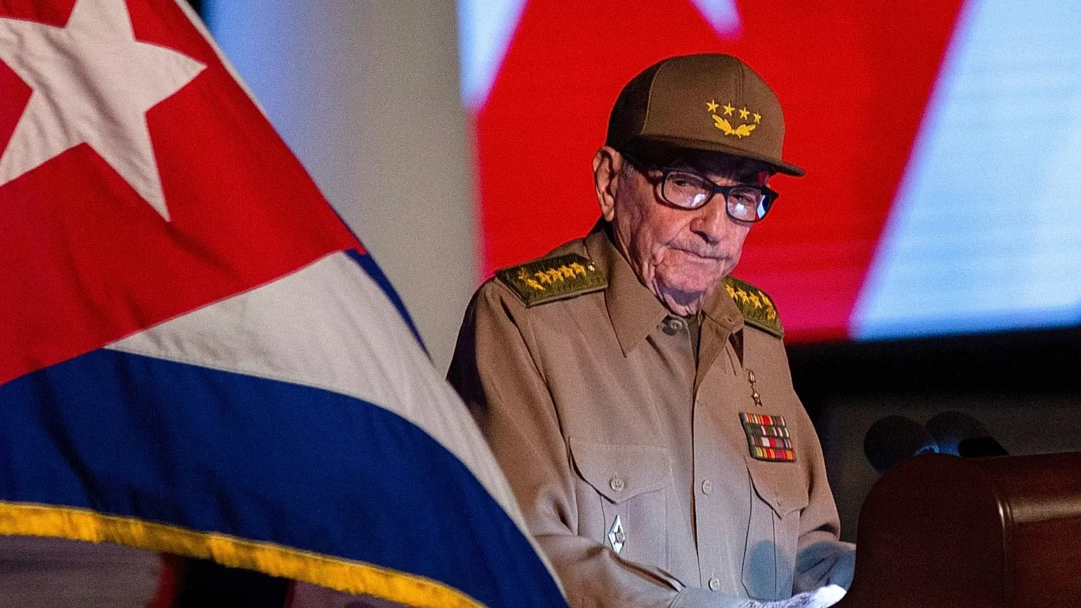 Presidente Cubano Ra&uacute;l Castro