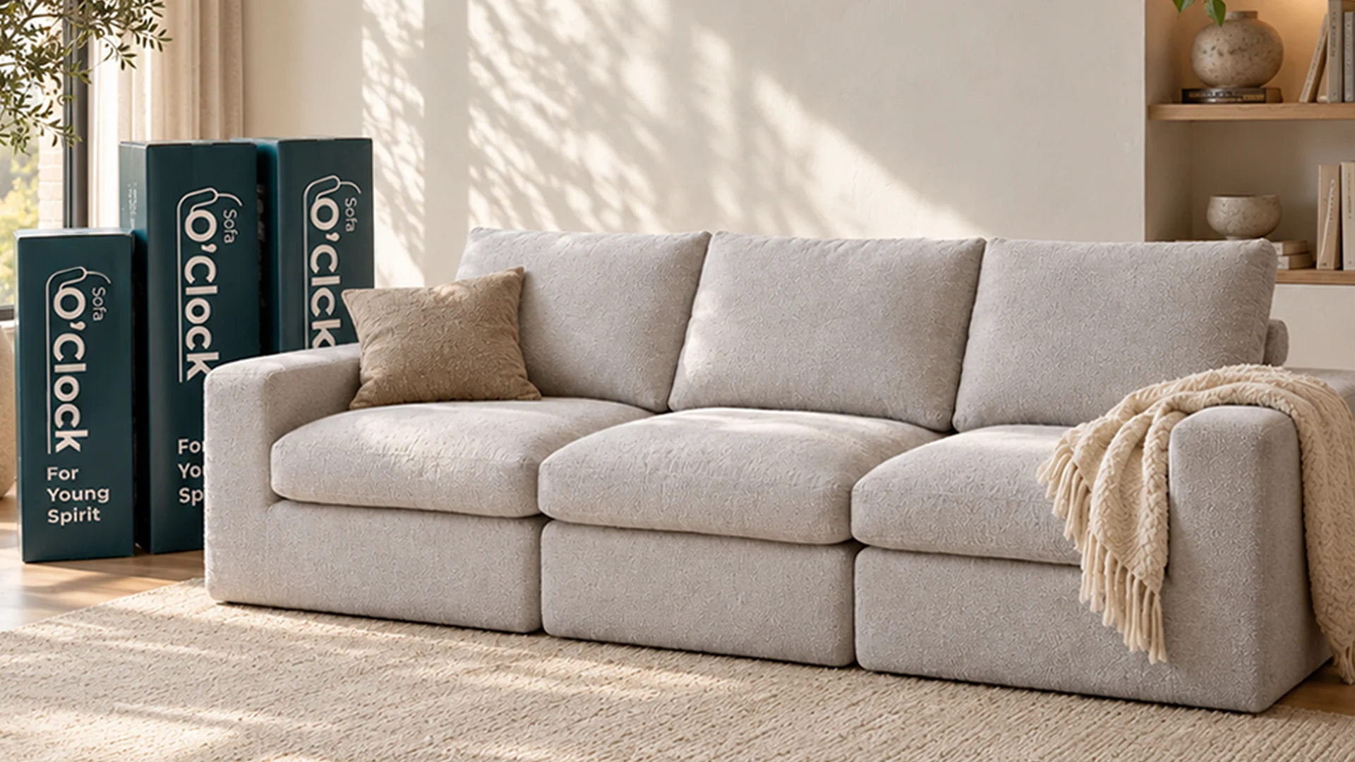 Sofá Modular De 3 Lugares Prince